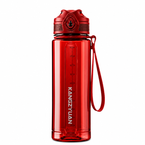Бутылка KANGZYUAN 700 мл - Красная Tritan BPA-free, ударопрочная, спортивная с эргономичной крышкой
