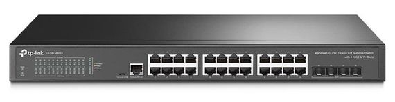 Коммутатор TP-LINK TL-SG3428X 24xGE 4x10GE/SFP+ L2 JetStream 19&quot; 1U (TL-SG3428X)