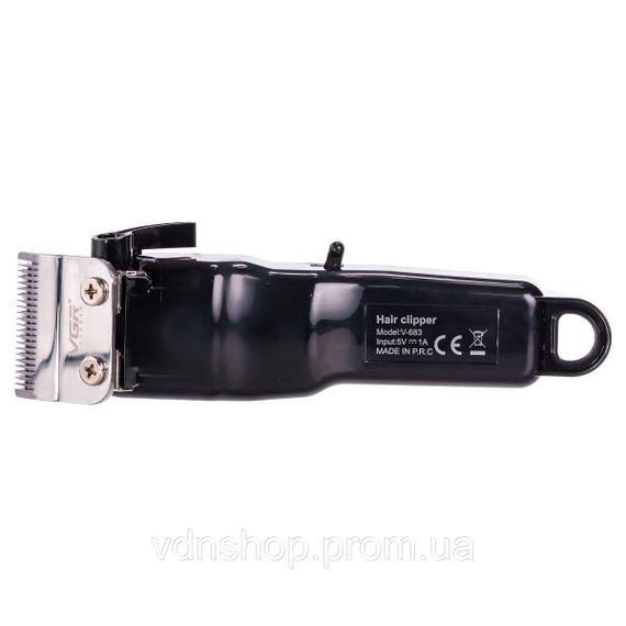 Машинка для стрижки LED профессиональная с насадками VGR V-683 | Зображення 2