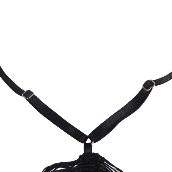 Міні-сукня з пензликами та вирізами Star Night та трусики, чорна, М sexstyle | Зображення 6