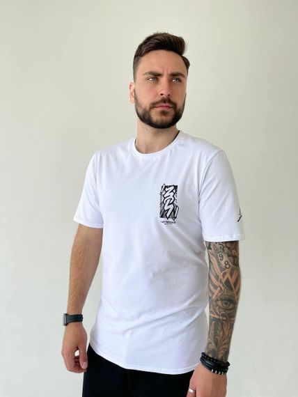 Футболка Jordan біла | Зображення 1