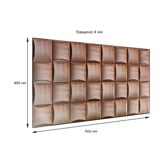Декоративна ПВХ панель 960*480*4мм SW-00000580 | Зображення 2