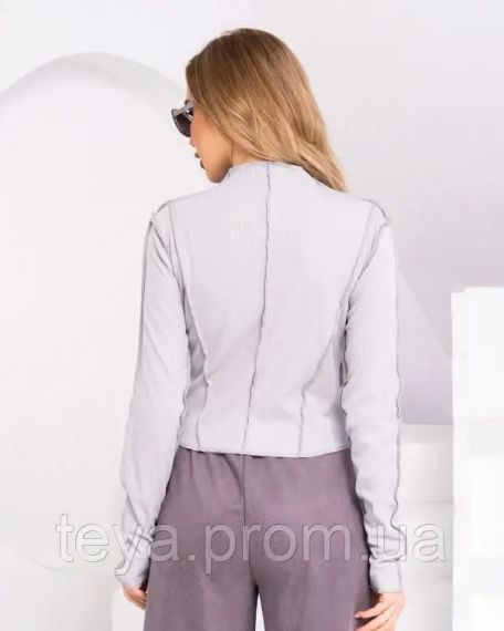 Свитер цвет серый размер L/XL FI_006942 | Зображення 2