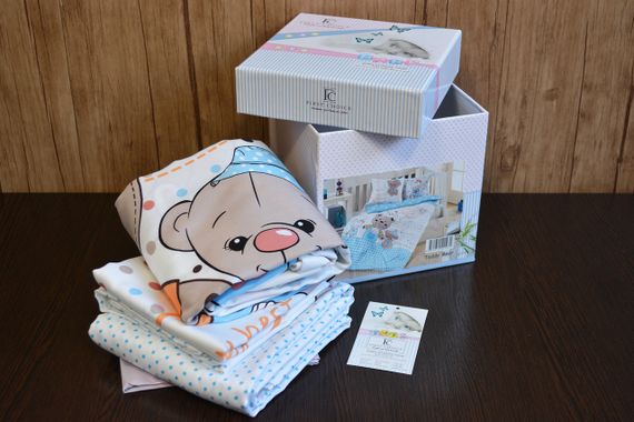 Комплект постільної білизни для немовлят First Choice Baby 100х150 см. Teddy Bear | Зображення 1