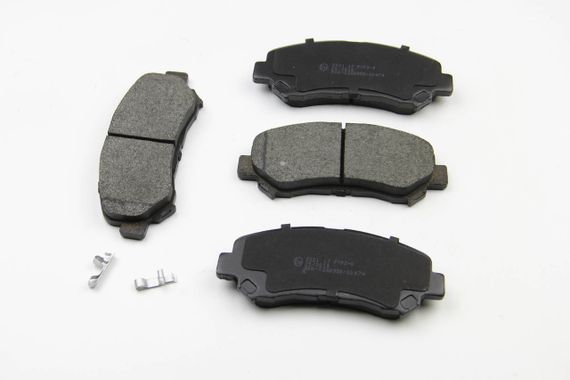 Колодки передні гальмівні X-Trail/Qashqai 07-, Bremsi (BP3321) | Зображення 1