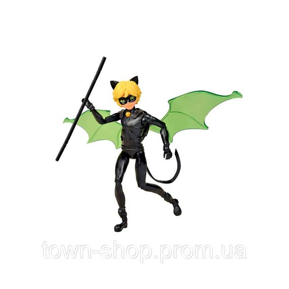 Кукла-мальчик "Леди Баг и Супер-Кот" Супер-Кот Miraculous 50403, 13 см с аксессуарами | Зображення 2