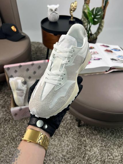 Кросівки New 327 Light Grey White , В'єтнам B4194 38 24.5 см | Зображення 5