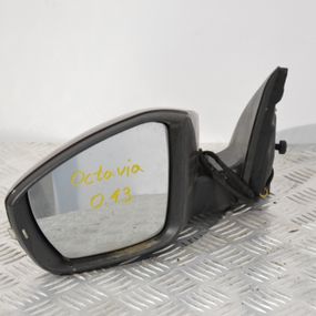 Дзеркало ліве Skoda Octavia III 2013-2020 електричне 6 pin Дзеркало ліве Шкода Октавія 3 5E0857933