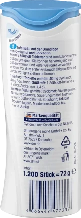 Таблетки цукрозамінника Міволіс "Mivolis" підсолоджувач замінник цукру | Зображення 1