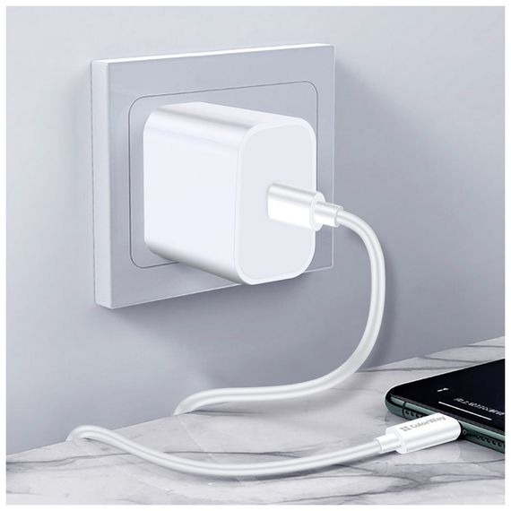 Дата кабель USB-C to USB-C 1.0m 5A 100W white ColorWay (CW-CBPDCC058-WT) | Зображення 6
