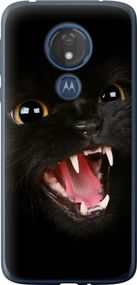 Чехол на Motorola Moto G7 Power Чёрная кошка "932u-1657-17620"
