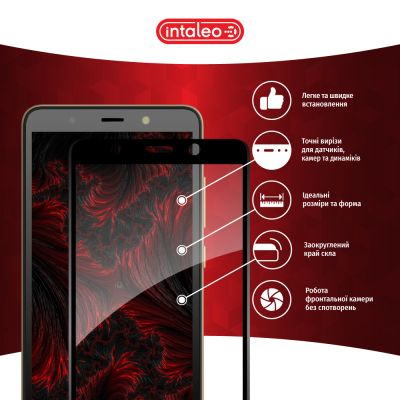 Стекло защитное Intaleo Full Glue Tecno POP 3 (BB2) (1283126503115) | Зображення 2