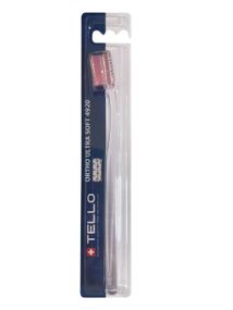 Зубна щітка Tello 4920 Soft, d 0.12mm, пудровий