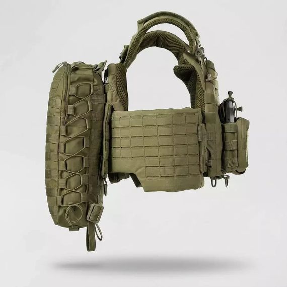 Рюкзак тактичний 10л Олива, штурмовий рюкзак військовий Ukrarmor укрармор Cordura 1000D, рюкзак ЗСУ MOLLE похід | Зображення 8