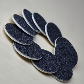 М'які змінні файли (10шт) 100гріт 20мм для пододиску