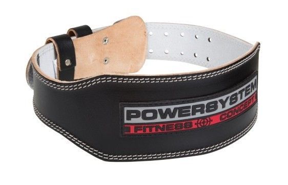 Пояс для важкої атлетики Power System PS-3100 Power шкіряний Black XXL