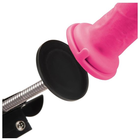 Секс-машина Dreamtoys Sex Room Sex Machine з насадками та пультом, чорна sexstyle | Зображення 7