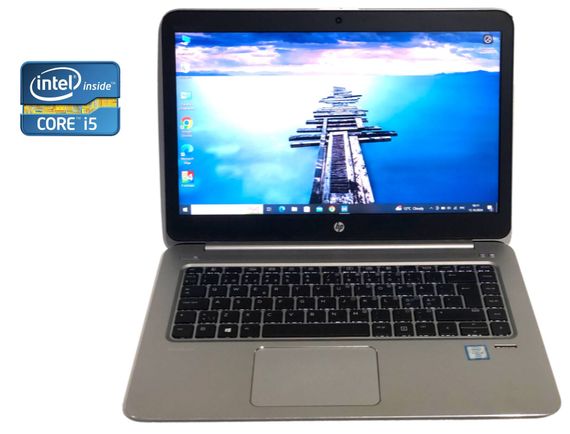 Ноутбук Б-класс HP EliteBook Folio 1040 G3 / 14" (1920x1080) TN / Intel Core i5-6300U (2 (4) ядра по 2.4 - 3.0 GHz) / 8 GB DDR4 / 256 GB SSD / Intel HD Graphics 520 / WebCam / Win 10 Pro б/у