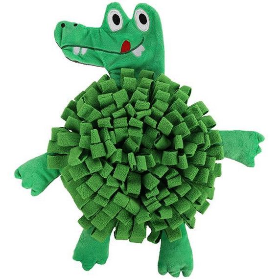 Flamingo Sniffing Carpet Crocodile фламинго крокодил нюхательный коврик, игрушка для собак