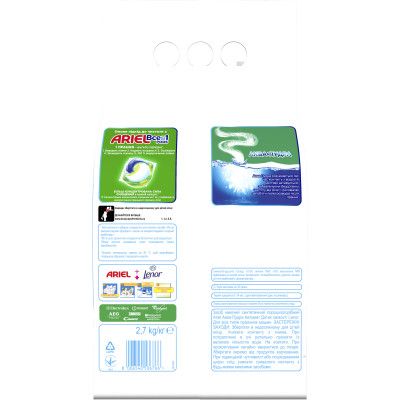 Стиральный порошок Ariel Аква-Пудра Touch of Lenor 2.7 кг (8006540536766) | Зображення 8