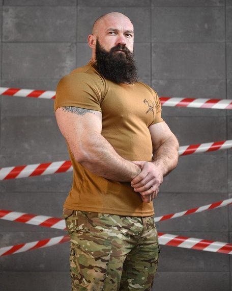 Тактична футболка потоотводящая SABUR ВІКІНГ КАЙОТ ВТ6793 | Зображення 1