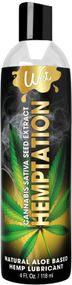Розпродаж!!! Лубрикант з екстрактом канабісу Wet Hemptation 118 мл (термін 06.03.2026)