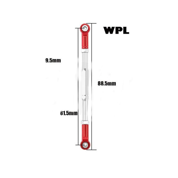 Набір ходової частини WPL металевий Тяги металеві для радіокерованих машин WPL | Зображення 2