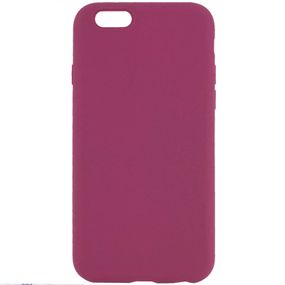 Чохол Silicone Case Full Protective (AA) NO LOGO для Apple iPhone 6/6s (4.7") Червоний / Rose Red