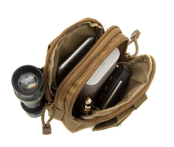 Тактична сумка Primo Molle підсумок органайзер універсальний - Khaki | Зображення 2