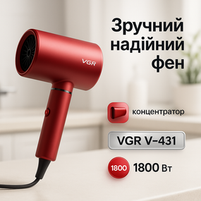 Професійний фен для роботи, Фен для красивої укладки волосся побутовий волосся OK-15