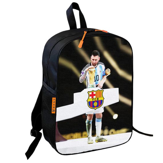 Школьный рюкзак детский Лионель Месси + Сумка для обуви спортивной формы рюкзак-мешок мальчику (01863) | Зображення 4