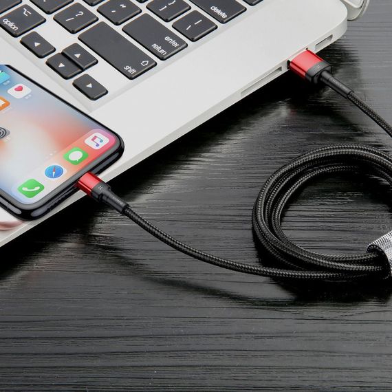 Кабель Baseus Cafule Lightning Special Edition 1.5A (2m) | Зображення 2