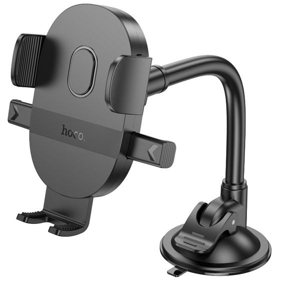 Автотримач Hoco H20 Mighty one-button (windshield) Black | Зображення 3