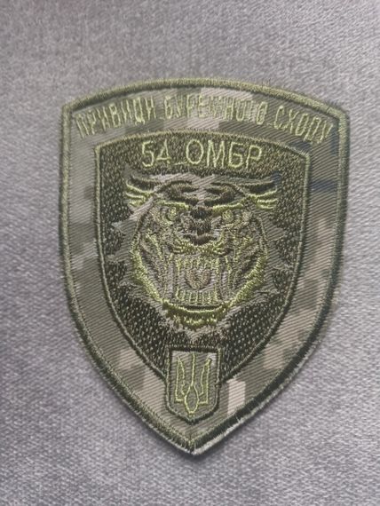 Шеврон 54 ОМБР (пиксель)