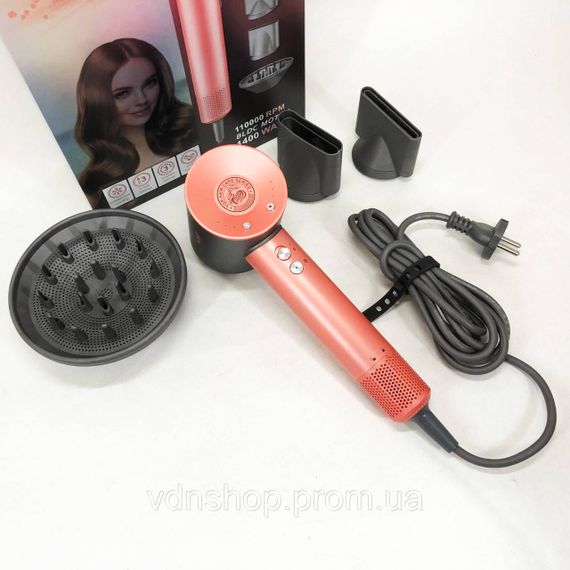 Фен з регульованою швидкістю і температурою, Хороший фен для дому для об'ємної укладки GT-12 | Зображення 2