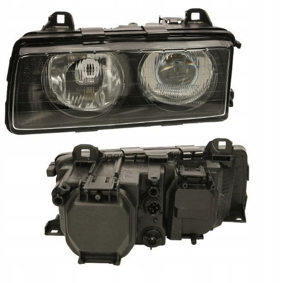 Фара Передняя Bmw 3 E36 1990-9/1994 Левая H1/H1 Автомат. Регул. 2/4 Дв