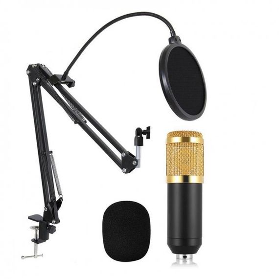 Студийный микрофон Music M-800U со стойкой и ветрозащитой | Зображення 2