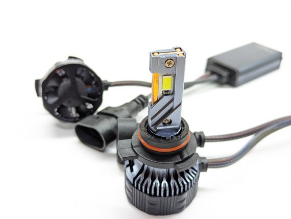 Комплект світлодіодних ламп R20 HIR2 (9012) 100W Canbus 6000K 12/24V | Зображення 4