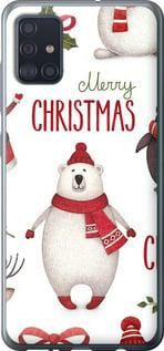 Чохол на Samsung Galaxy A51 2020 A515F Merry Christmas з пластику FCh_024402