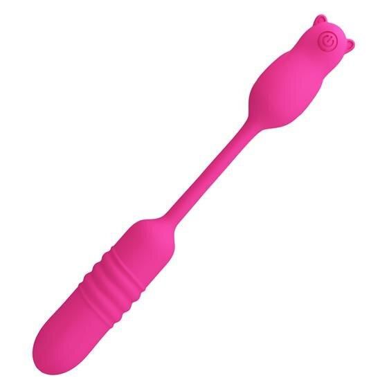 Віброяйце - Pretty Love Nobikuma Thursting Bullet Pink sexstyle | Зображення 1