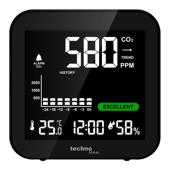Метеостанція Technoline WL1025 Black (WL1025) | Зображення 3