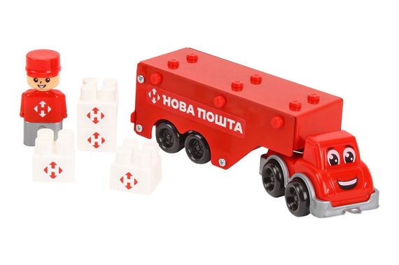 Конструктор металевий 1416 "Нова Пошта" 135 дет. ТЕХНОК | Зображення 5