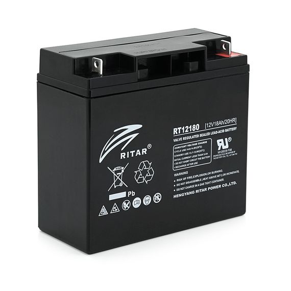 Аккумулятор AGM RITAR RT12180BL5, Black Case