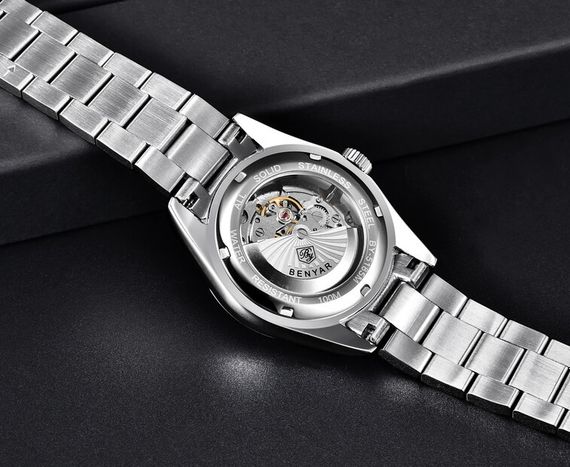 Benyar Чоловічий механічний годинник Benyar Automatic 10 BAR | Зображення 1