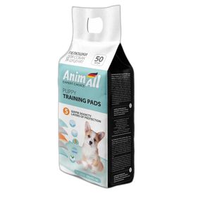 Одноразові пелюшки для собак AnimAll Puppy Training Pads, 60 х 60 см, 50 шт