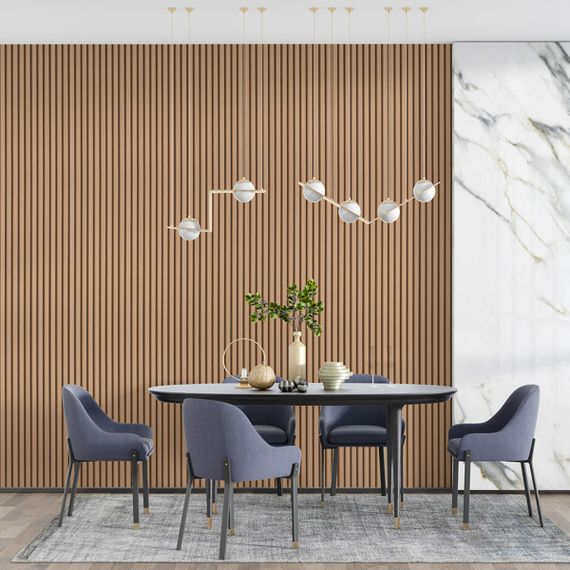 Декоративна стінова рейка 3000*160*23мм (D) SW-00001855 | Зображення 6