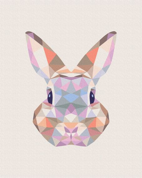 Кролик в мозаїці