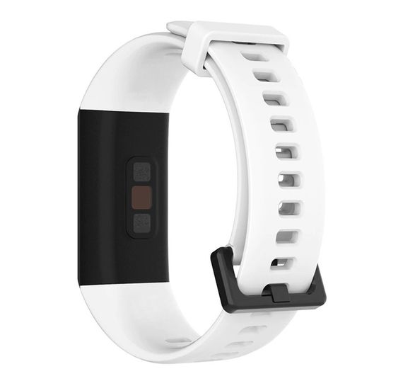 Силіконовий ремінець Primo для фітнес браслета Huawei Band 4 - White | Зображення 2