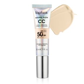 Тональний крем TopFace Natural Glow CC Cream & Concealer PT472 - 002 (30 ml)