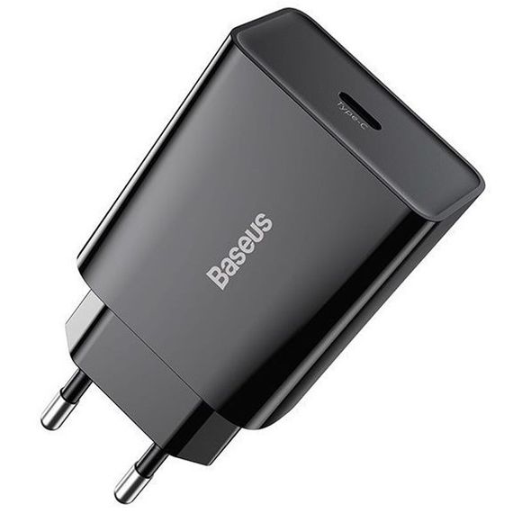 МЗП Baseus Speed Mini Quick Charger 20W (1USB-C) (CCFS-S) Чорний